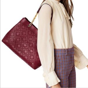 Tory Burch Fleming leather tote